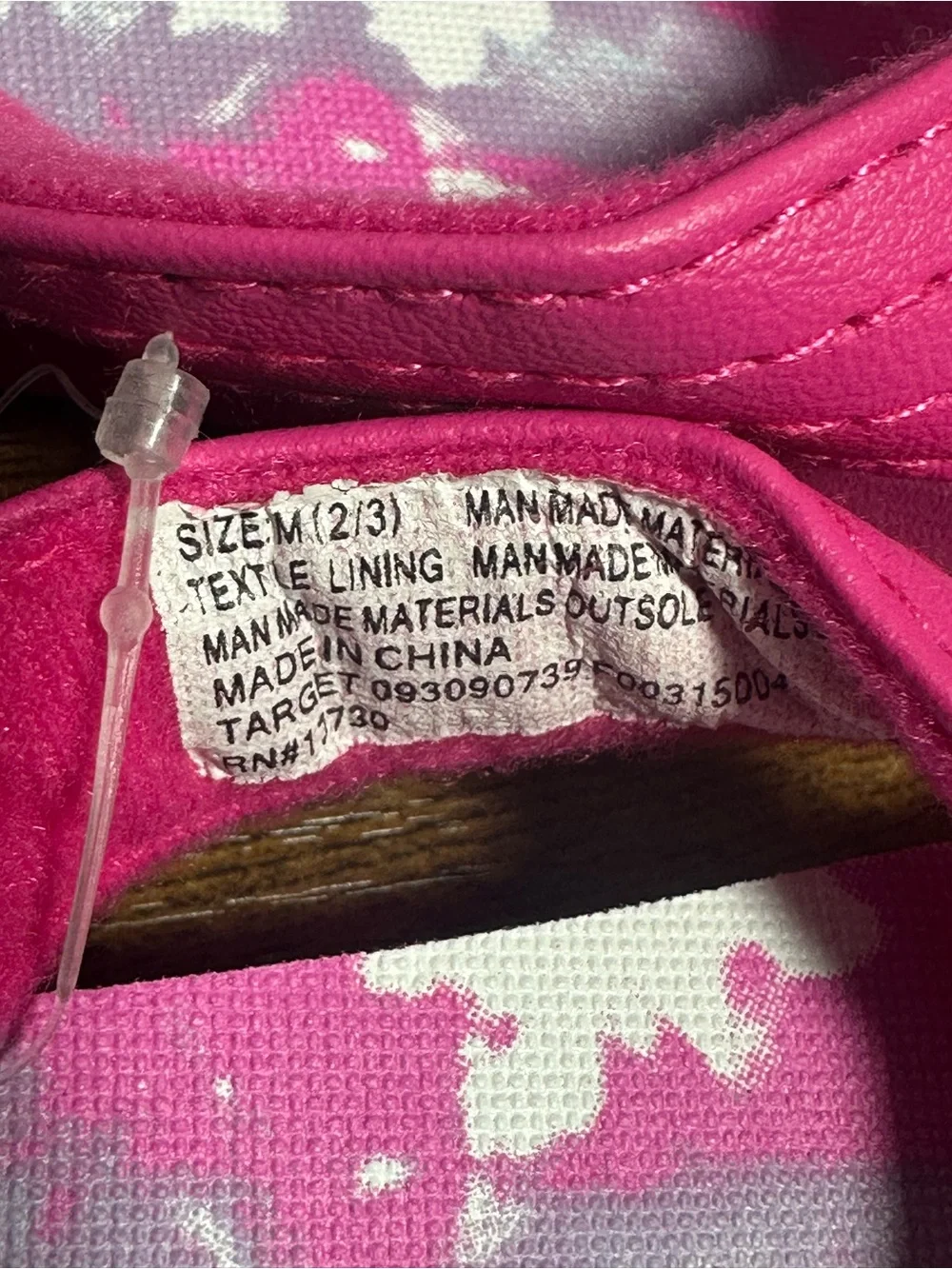 NEW Cat & Jack Girls' Ava Slip-On Thong Sandals Size Medium